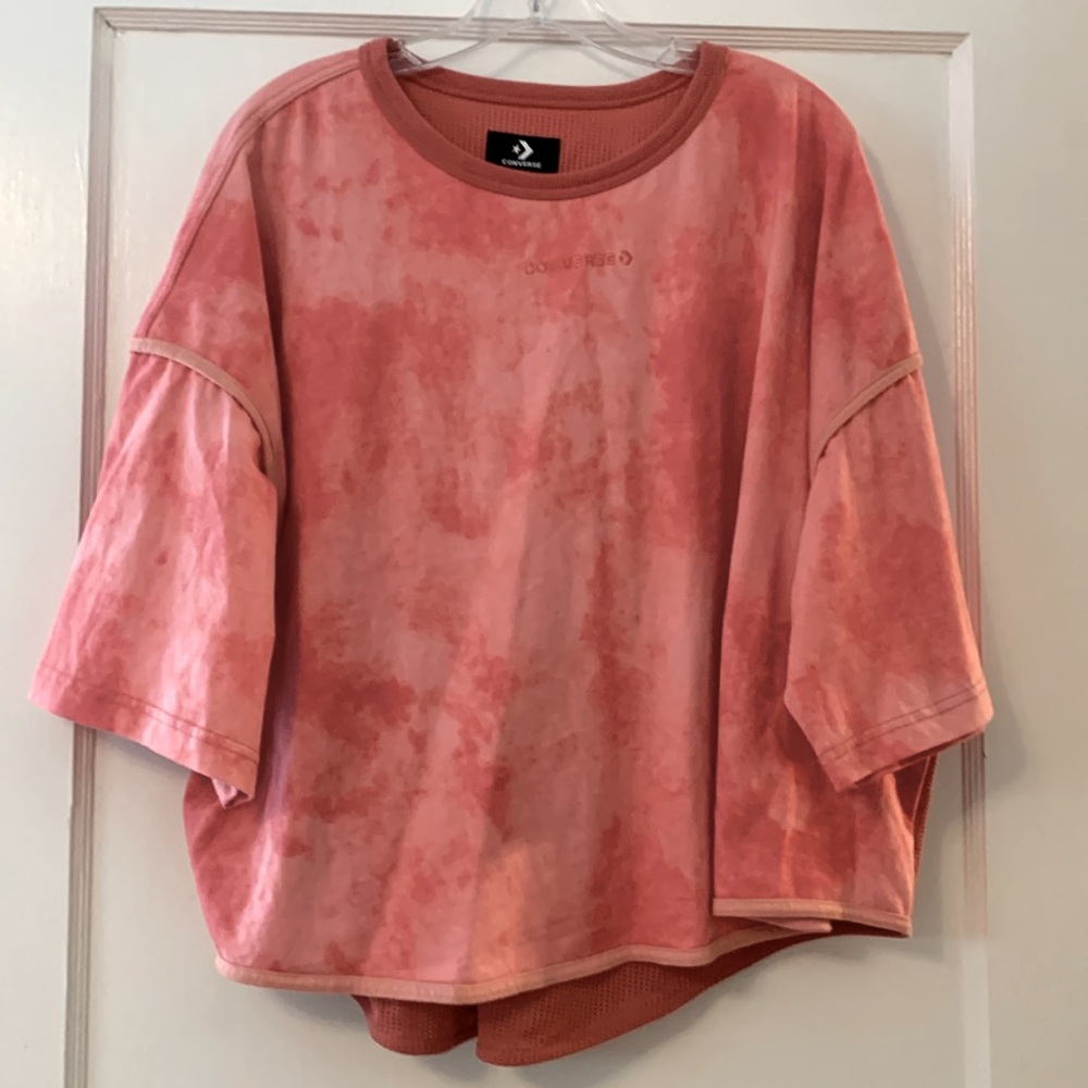 Converse OVERSIZED tie dye athletic top XXL